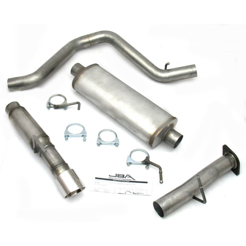 JBA 07-08 Chevrolet Trail Blazer SS 6.0L 409SS Single Rear Exit Cat-Back Exhaust - GTR Auto