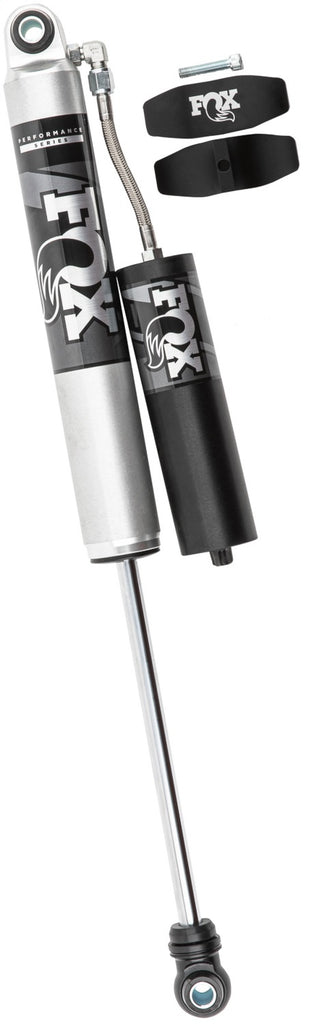 Fox 20+ GM 2500/3500 HD 2.0 Performance Series Smooth Body Reservoir Rear Shock 0-1in Lift - GTR Auto