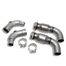 Load image into Gallery viewer, BBK 05-20 Dodge Challenger/Charger 6.1/6.2/6.4L Hemi 3in Catted High Flow Mid Pipe - GTR Auto