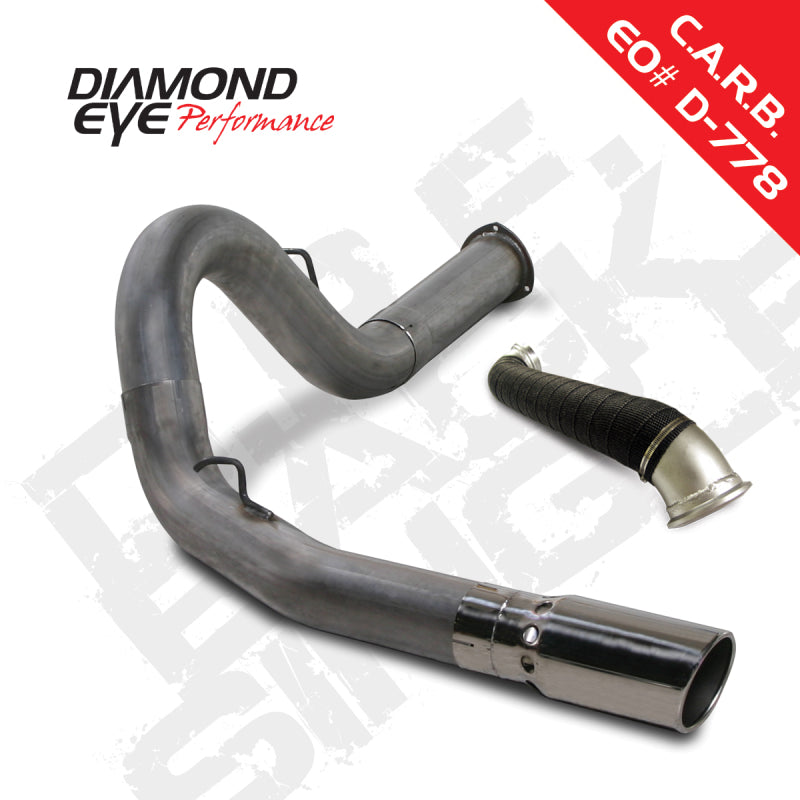 Diamond Eye KIT 5in DPF-BACK Single w/ TDP SS 07.5-10 Chevy/GMC 6.6L Duramax 2500/3500 - GTR Auto