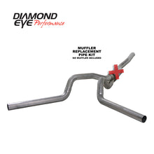 Load image into Gallery viewer, Diamond Eye KIT 4in Catback MFLR RPLCMENT PIPE DUAL SS: 2006-2007.5 CHEVY/GMC 6.6L 2500/3500 - GTR Auto