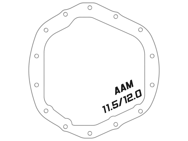 aFe Street Series Rear Differential Cover Raw w/ Machined Fins 20-21 GM Trucks V8-6.6L - GTR Auto