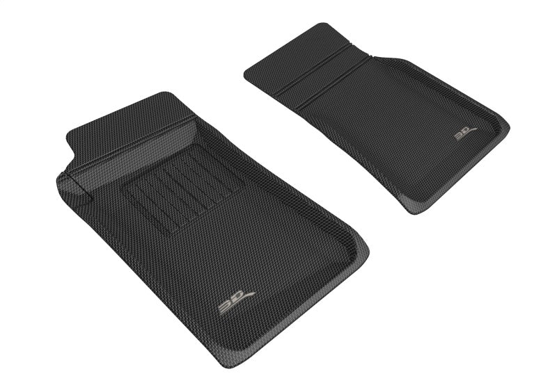 3D MAXpider 89-05 Mazda Miata Kagu Floormats - Black - GTR Auto