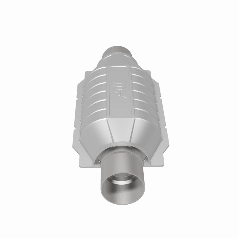 MagnaFlow Univ Cat Conv 2.25in Inlet/Outlet Ctr/Ctr Oval 12in Body L x 6.5in W x 16in Overall L