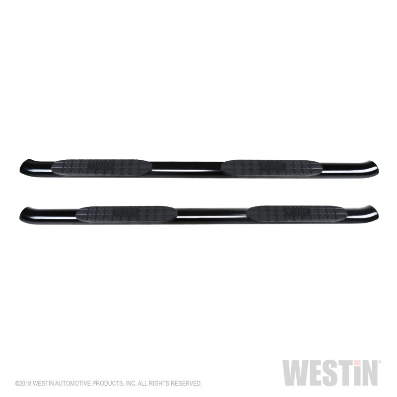 Westin 2019-2026 Chevy Silverado/Sierra 1500 Crew Cab Non LD PRO TRAXX 4 Oval Nerf Step Bars - Black - GTR Auto