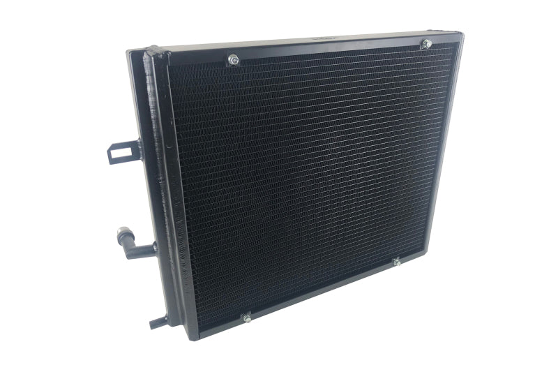 CSF BMW B58/B48 Front Mount Triple-Pass Heat Exchanger w/Rock Guard - Black - GTR Auto