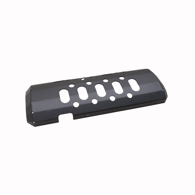Westin/Snyper 07-17 Jeep Wrangler Muffler Skid Plate - Textured Black - GTR Auto