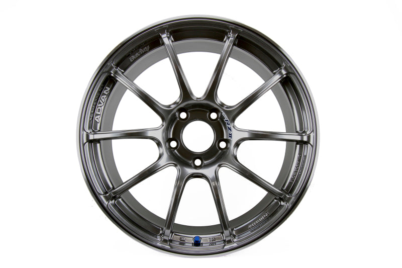 Advan RZII 17x9.0 +52 5x100 Racing Hyper Black Wheel