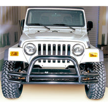 Load image into Gallery viewer, Rugged Ridge 3-In Dbl Tube Front Bumper w/ Hoop 76-06 CJ / Jeep Wrangler - GTR Auto