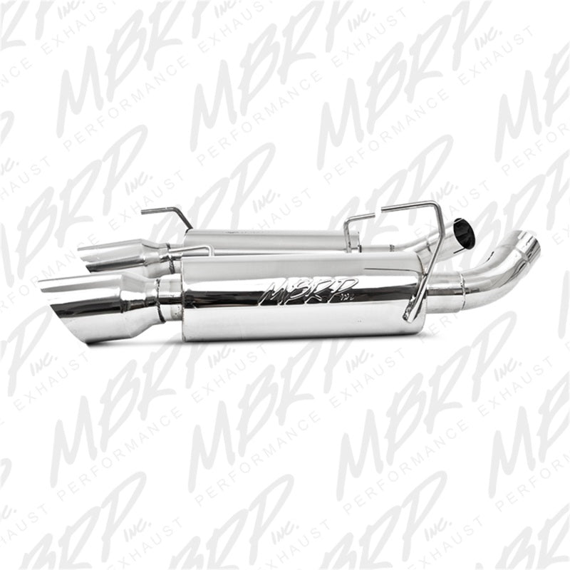 MBRP 05-10 Ford Mustang GT 5.0/Shelby GT500 Dual Mufflers Axle Back Split Rear T304 - GTR Auto