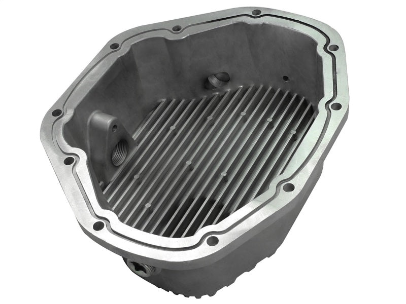 aFe Rear Differential Cover (Raw; Street Series); Dodge Diesel Trucks 94-02 L6-5.9L (td) - GTR Auto