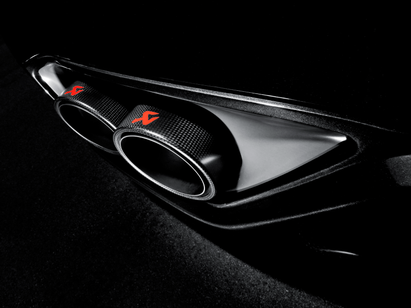 Akrapovic 06-13 Chevrolet Corvette ZO6/ZR1 (C6) Tail Pipe Set (Carbon 125 mm) - GTR Auto