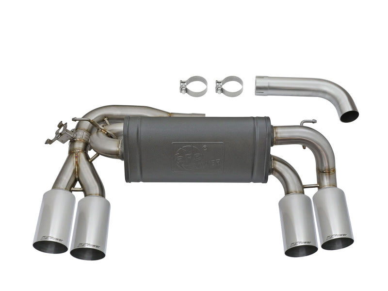 aFe MACHForce XP 3in - 2 1/2in Axle Back 304SS Exhaust w/ Polished Tips 16-17 BMW M2 (f87) - GTR Auto