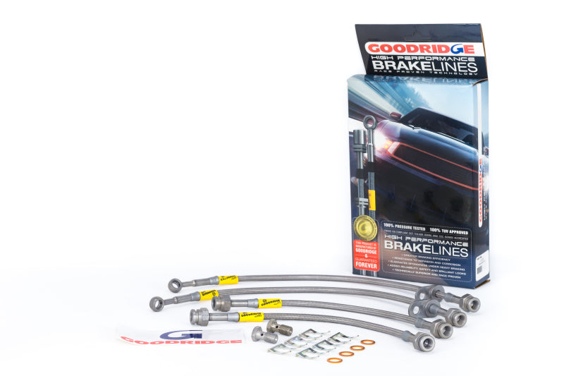 Goodridge 11 Ford Fiesta / 11-13 Ford Fiesta (All Models) Brake Lines - GTR Auto