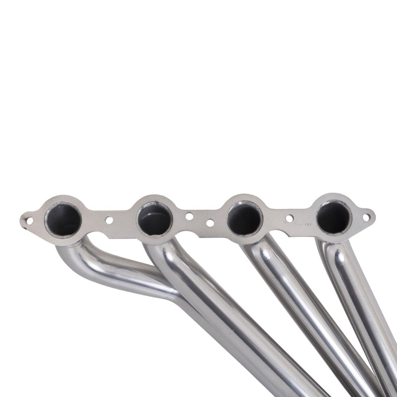 BBK 10-15 Camaro LS3 L99 Long Tube Exhaust Headers With Converters - 1-3/4 Silver Ceramic - GTR Auto