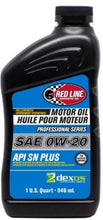 Load image into Gallery viewer, Red Line Pro-Series 0W20 DEX1G2 SN+ Motor Oil - Quart