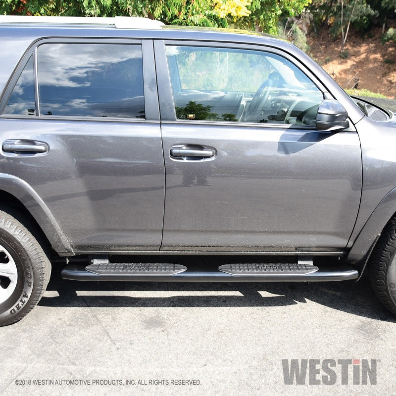 Westin 2014-2017 Toyota 4Runner SR5 PRO TRAXX 5 Oval Nerf Step Bars - Black - GTR Auto