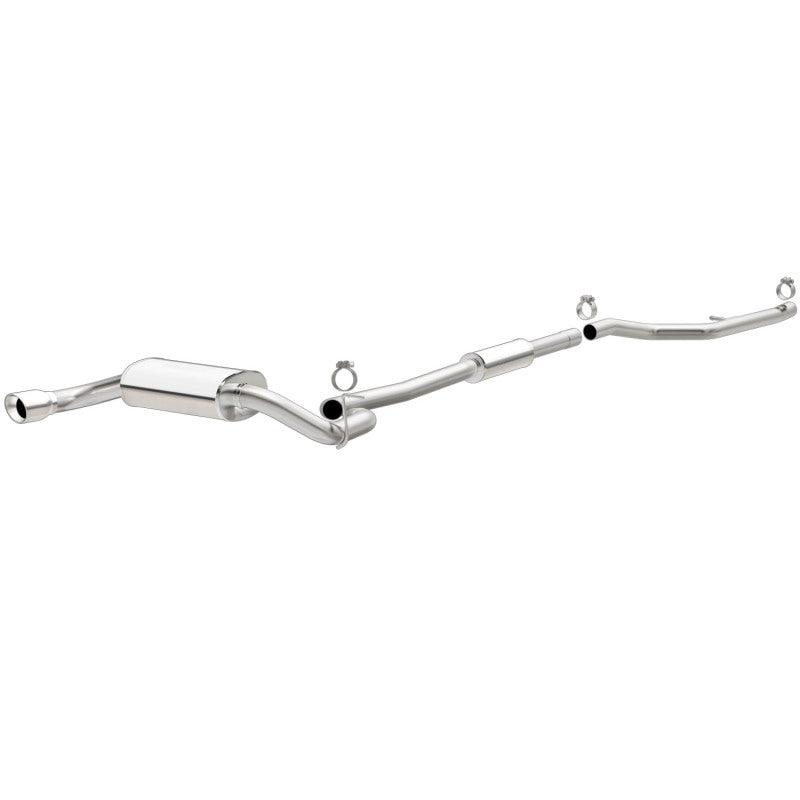 Magnaflow 13-15 BMW 320i  L4 2.0L Stainless Cat-Back Single Straight Drive Side Rear Exit Perf Exht - GTR Auto