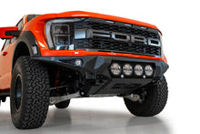 Load image into Gallery viewer, Addictive Desert Designs 2021+ Ford Raptor Bomber Front Bumper w/ 4 Rigid 360 6in Light Mounts - GTR Auto