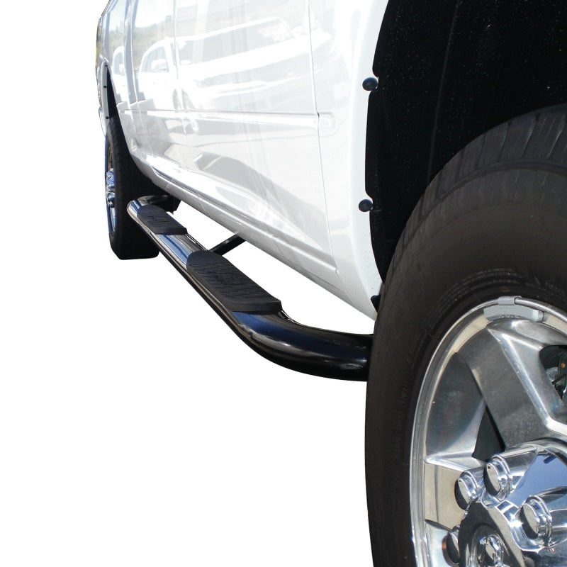 Westin 2010-2018 Dodge/Ram 25/3500 Mega Cab Platinum 4 Oval Nerf Step Bars - Black - GTR Auto