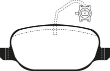 Load image into Gallery viewer, EBC 2014+ Alfa Romeo 4C 1.75L Turbo Redstuff Rear Brake Pads DP32236C
