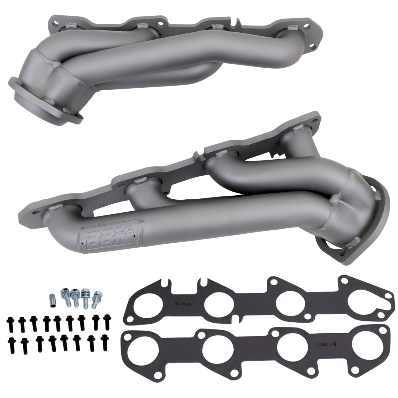 BBK 09-20 Dodge Challenger Hemi 5.7L Shorty Tuned Length Exhaust Headers - 1-3/4in Titanium Ceramic - GTR Auto