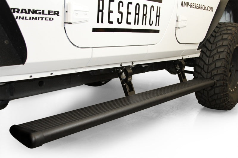 AMP Research 2007-2017 Jeep Wrangler JK 4 Door PowerStep - Black - GTR Auto