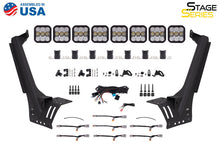 Load image into Gallery viewer, Diode Dynamics Jeep JL SS5 Pro CrossLink Windshield - Yellow Combo Lightbar Kit - GTR Auto