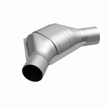 Load image into Gallery viewer, MagnaFlow Universal Catalytic Converter 2.25 Angled In/Out Front CA