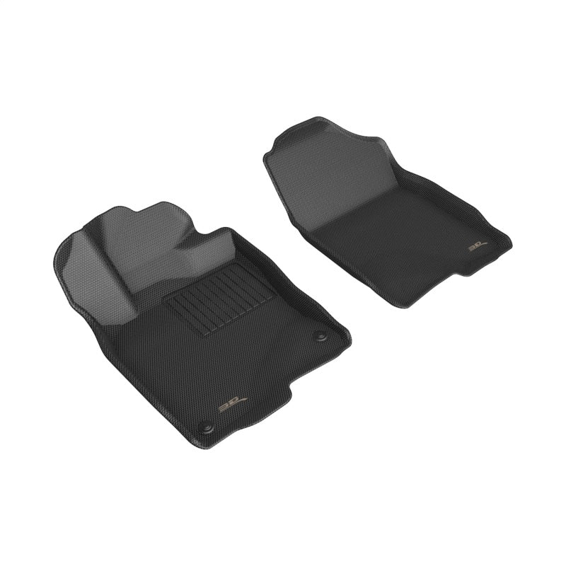 3D MAXpider 2022 Honda Civic Kagu 1st Row Floormat - Black - GTR Auto