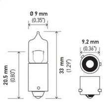 Load image into Gallery viewer, Hella Bulb H6W 12V 6W BAX9s T2.75 - GTR Auto