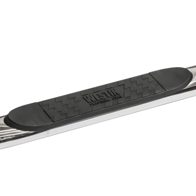Westin 2005-2018 Toyota Tacoma Double Cab Platinum 4 Oval Nerf Step Bars - SS - GTR Auto