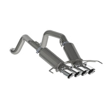 Load image into Gallery viewer, MBRP 14-19 Chevy Corvette V8 6.2L 3in T304 Dual Axle Back w/ 4in Quad Dual Wall Tips - GTR Auto