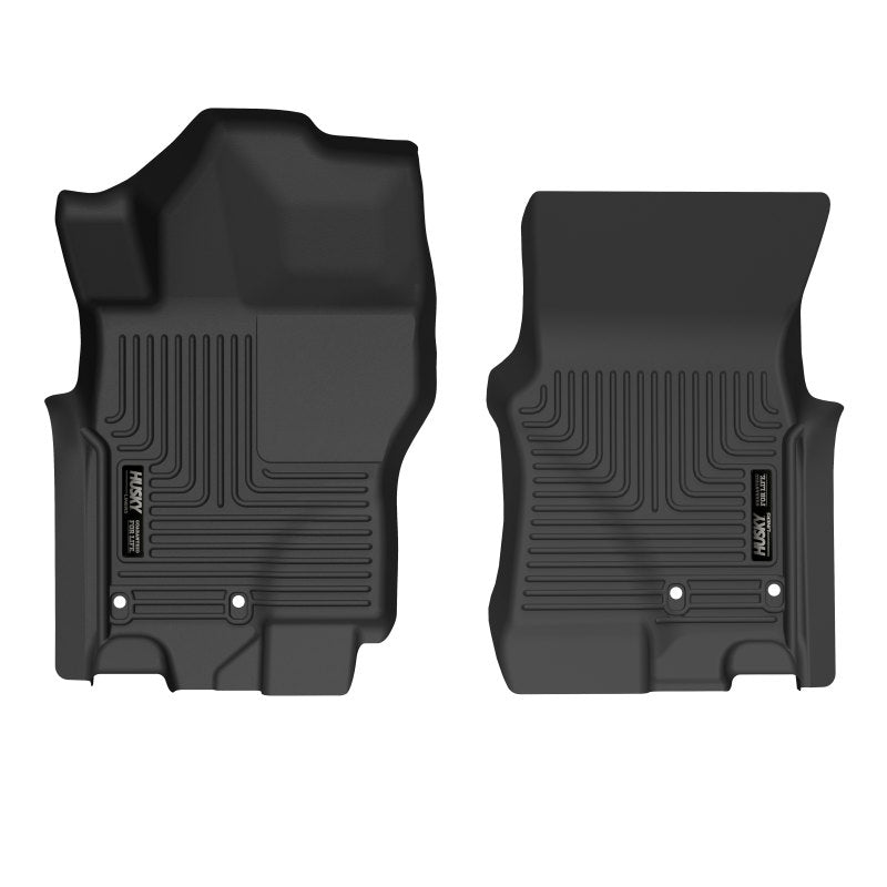 Husky Liners 2022 Nissan Frontier CC Front Floor Liners - Black - GTR Auto