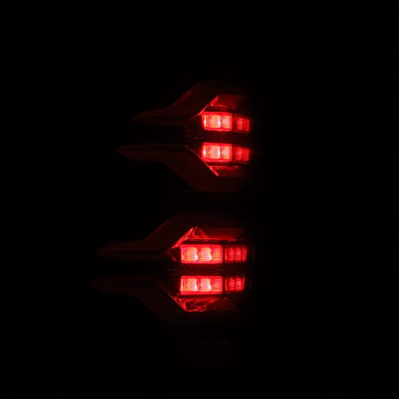 AlphaRex 05-15 Toyota Tacoma LUXX LED Taillights Alpha Blk w/Activ Light/Seq Signal - GTR Auto