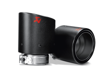 Load image into Gallery viewer, Akrapovic 09-12 Volkswagen Golf GTD (VI) Tail Pipe Set (Carbon) - GTR Auto
