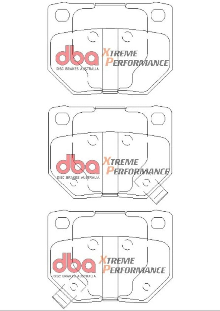 DBA 06-07 Subaru WRX XP650 Rear Brake Pads - GTR Auto