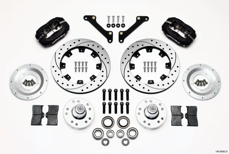 Wilwood Forged Dynalite Front Kit 12.19in Drilled 70-78 Camaro - GTR Auto