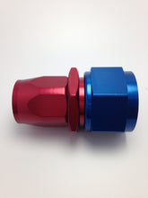 Load image into Gallery viewer, Fragola -12AN Fem. Nut x -16AN Hose Expanding Hose End - Blue/Red