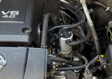 Load image into Gallery viewer, J&amp;L 2005-2019 Nissan Frontier 4L Oil Separator 3.0 - Clear Anodized - GTR Auto