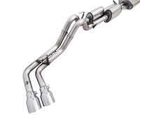 Load image into Gallery viewer, AWE Tuning 16-22 Toyota Tacoma 0FG Cat-Back Exhaust w/ BashGuard - Dual Chrome Silver Tips
