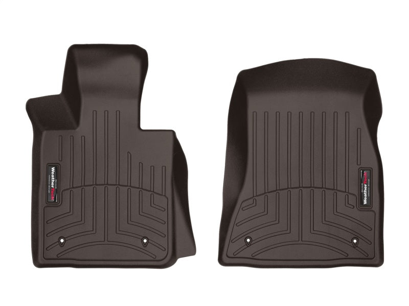 WeatherTech 2018 BMW 6-Series Gran Turismo Front FloorLiner - Cocoa - GTR Auto