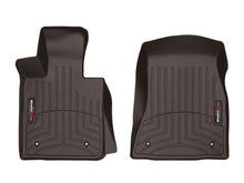 Load image into Gallery viewer, WeatherTech 2018 BMW 6-Series Gran Turismo Front FloorLiner - Cocoa - GTR Auto