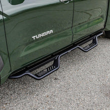 Load image into Gallery viewer, Westin 2022+ Toyota Tundra Crew Max Outlaw Nerf Step Bars - Textured Black - GTR Auto