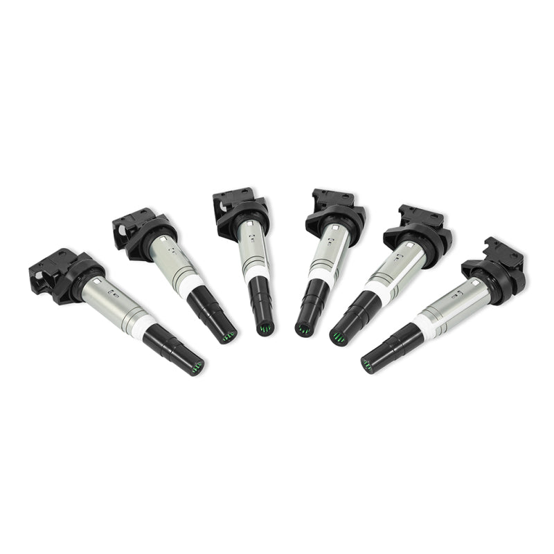 Mishimoto 2002+ BMW M54/N20/N52/N54/N55/N62/S54/S62 Six Cylinder Ignition Coil Set of 6 - GTR Auto