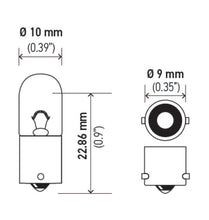 Load image into Gallery viewer, Hella Bulb 3893 12V 4W BA9s T2.75 - GTR Auto