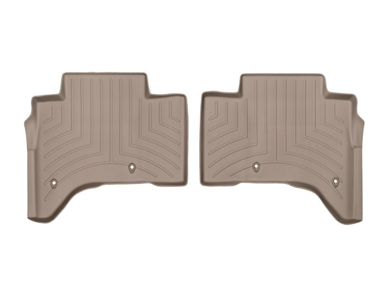 WeatherTech 2013+ Land Rover Range Rover Rear FloorLiner - Tan(Stand Wheelbase Models w/2nd Row Con) - GTR Auto