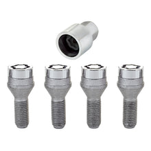 Load image into Gallery viewer, McGard Wheel Lock Bolt Set - 4pk. (Cone Seat) M12X1.25 / 19mm Hex / 25.6mm Shank Length - Chrome - GTR Auto