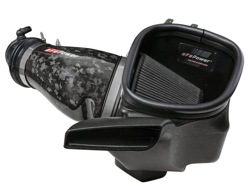 aFe 2021 Dodge Durango SRT Hellcat Track Series Carbon Fiber Cold Air Intake System w/ Pro 5R Filter - GTR Auto