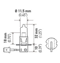 Load image into Gallery viewer, Hella H3 12V 55W Xen White XB Bulb (Pair) - GTR Auto